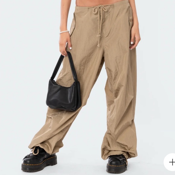 Edikted Rion nylon parachute pants - Picture 1 of 7